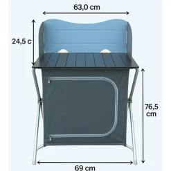 HEM opvouwbare campingkeuken met windscherm
