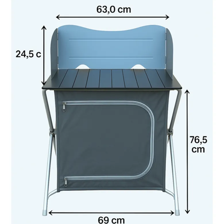 HEM opvouwbare campingkeuken met windscherm