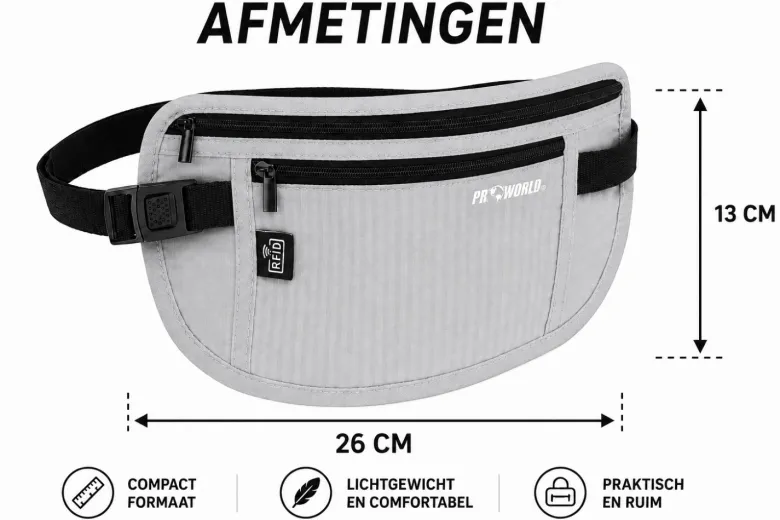 HEM RFID heuptas - Light grey