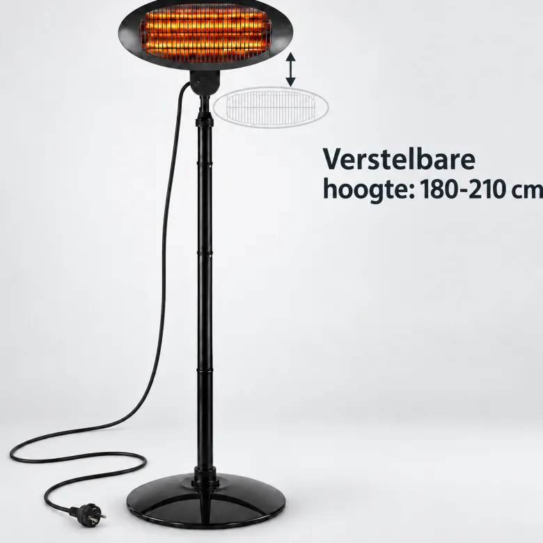 HEM staande terrasverwarmer - 2000 watt