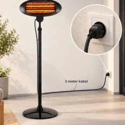 HEM staande terrasverwarmer - 2000 watt