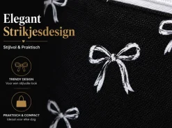 HEM Strikjes toilettas - Black