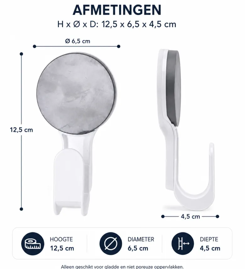 HEM superstrong Zuignaphaak - 65 mm