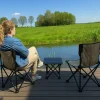 HEM tafel met vouwstoelen