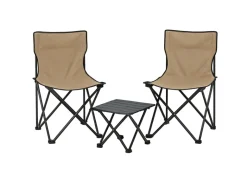 HEM tafel met vouwstoelen