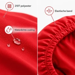 HEM waterdichte fietszadelhoes - Red