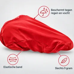 HEM waterdichte fietszadelhoes - Red