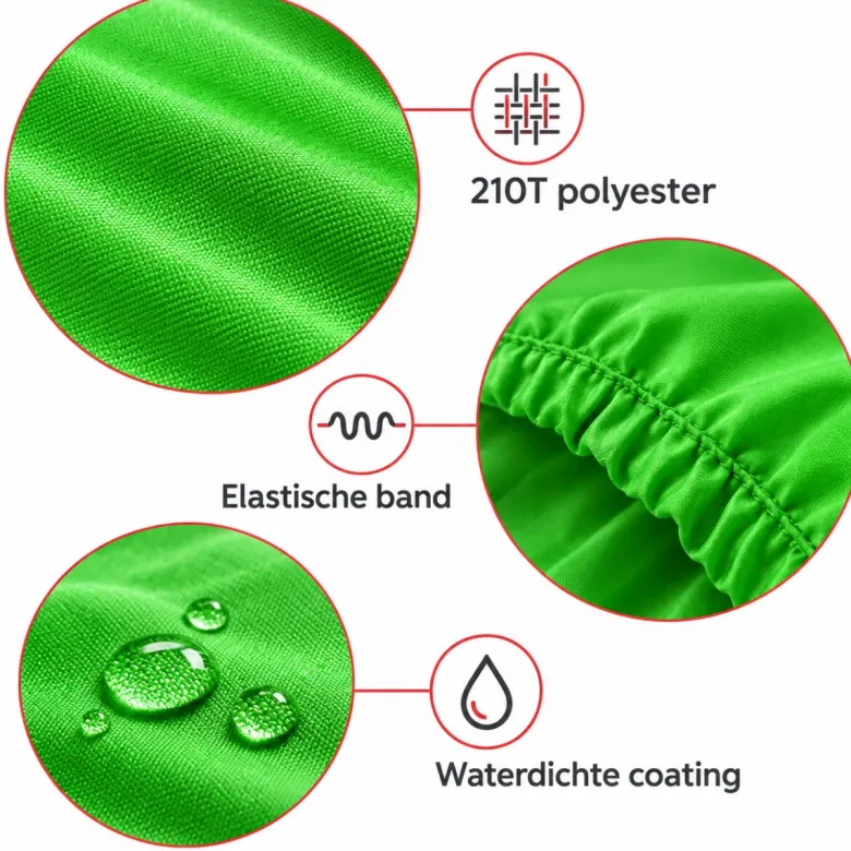 HEM waterdichte fietszadelhoes - Green
