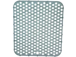 Hem 29,5x26 cm siliconen antislip afdruipmat - lightblue
