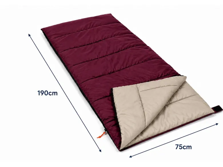 HEM 190 x 75 cm slaapzak - Bordeaux