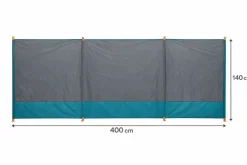 HEM 400 x 140 cm windscherm - Grey