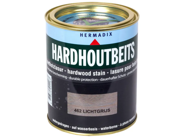 Hermadix licht grijze hardhoutbeits