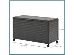 Hesperide HIXA kleine kussenbox - Black