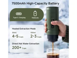 HiBREW H4C draagbare Espressomachine - Green