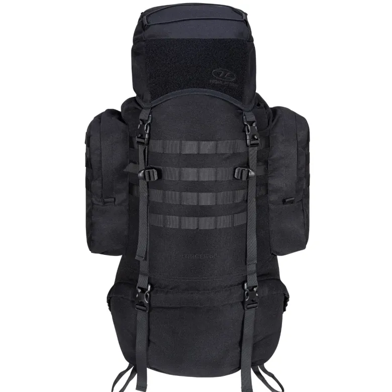 Highlander forces elite pack 66 rugzak - black