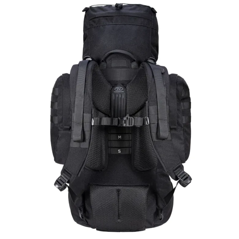 Highlander forces elite pack 66 rugzak - black