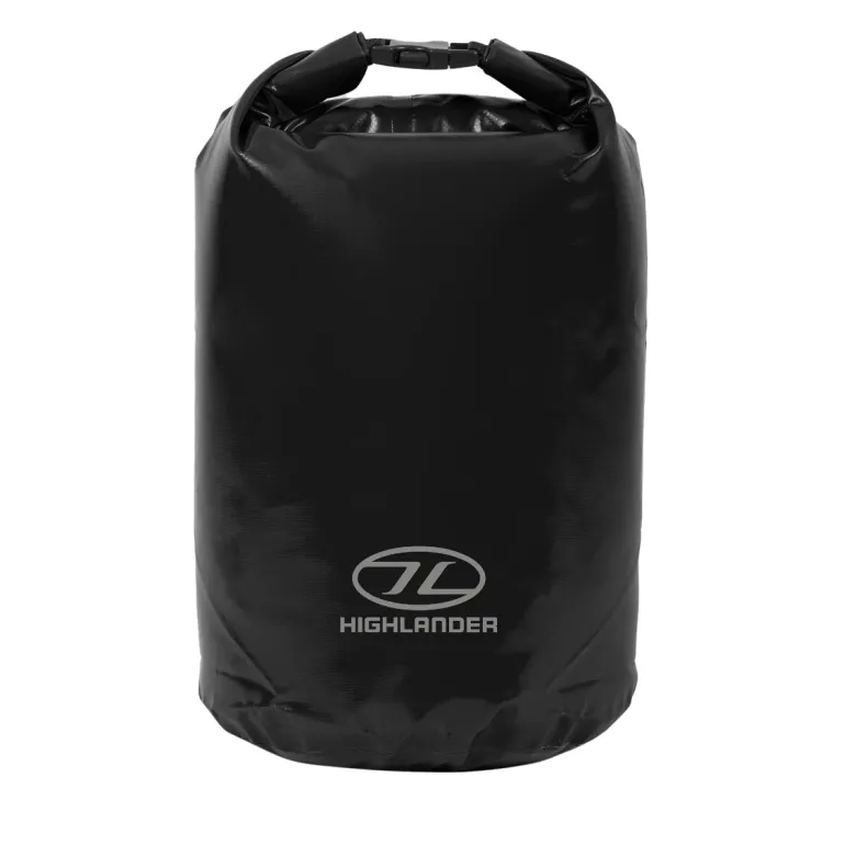 Highlander 16L zwarte waterdichte tas