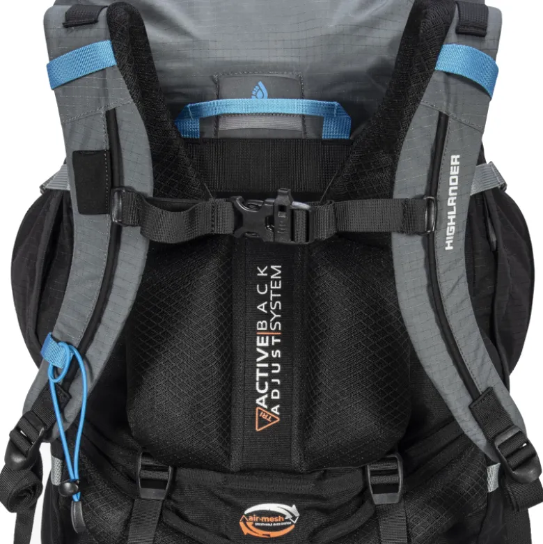 Highlander novar 50 + 5 rugzak - grey