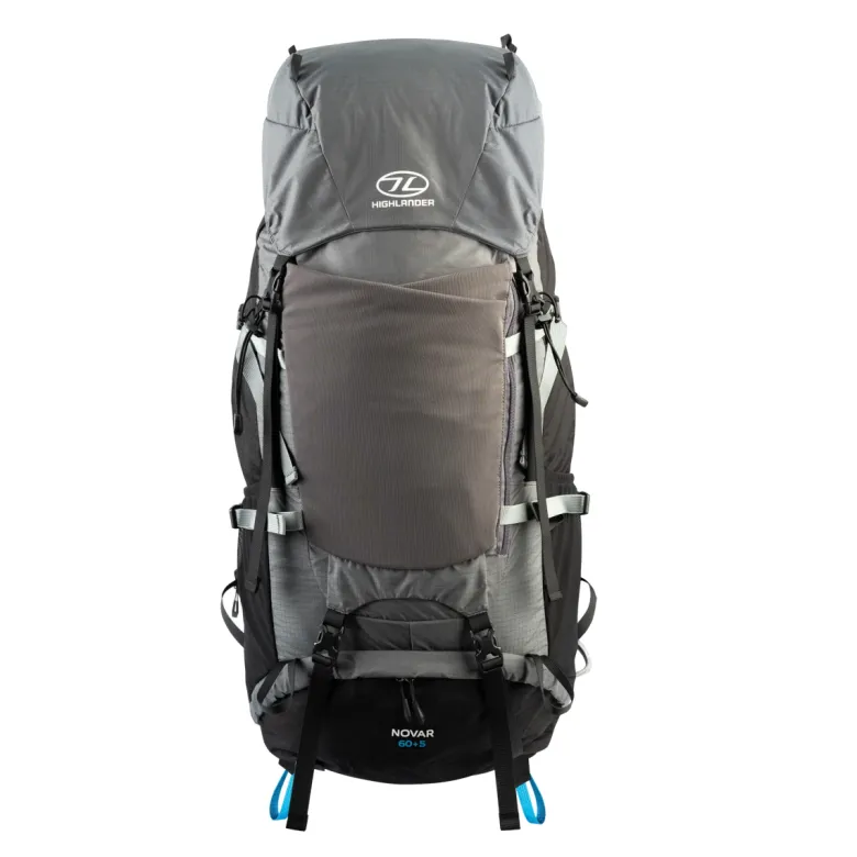 Highlander novar 60 + 5 rugzak - grey
