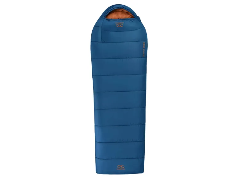 Highlander Rayet Hybrid 250e mummyslaapzak - Blauw