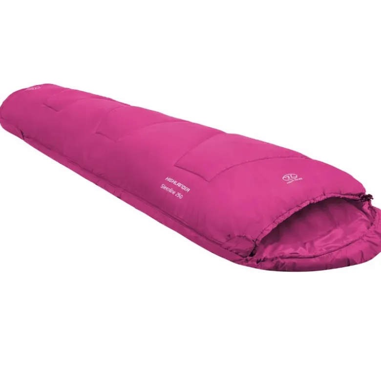 Highlander sleepline 250 mummyslaapzak - pink