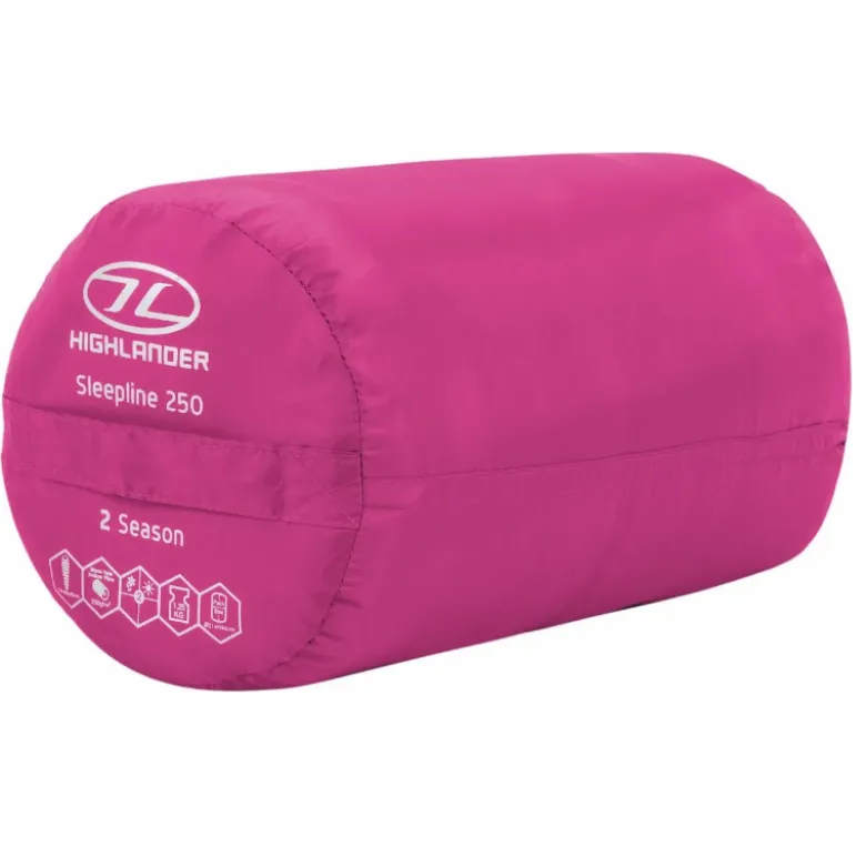 Highlander sleepline 250 mummyslaapzak - pink