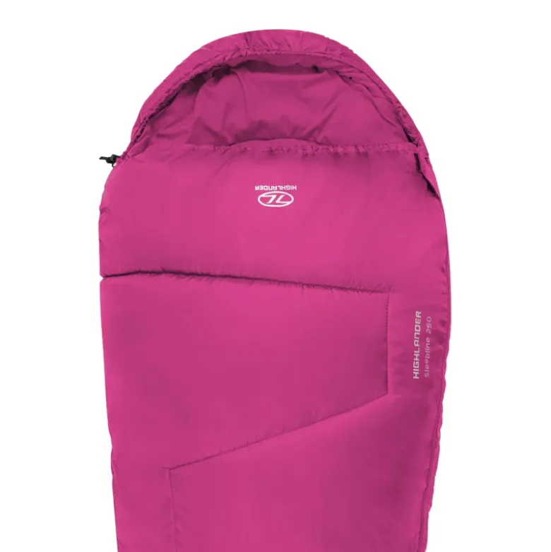 Highlander sleepline 250 mummyslaapzak - pink