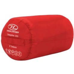 Highlander Sleepline 250 slaapzak - Red