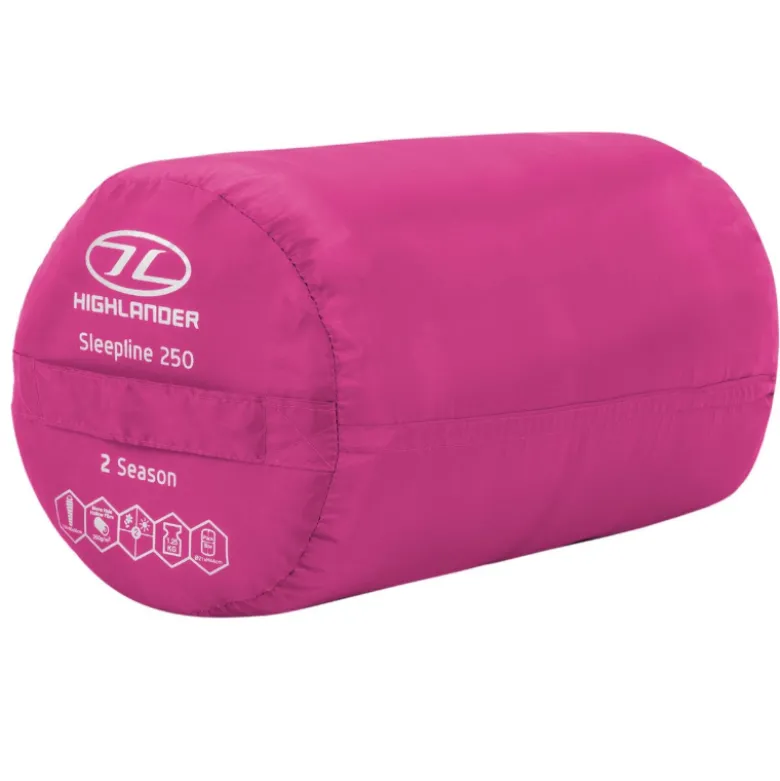 Highlander Sleepline 250 slaapzak - Pink