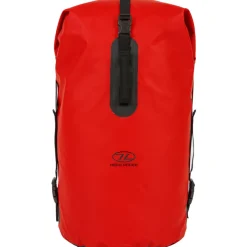 Highlander troon 70 waterdichte rugzak - red