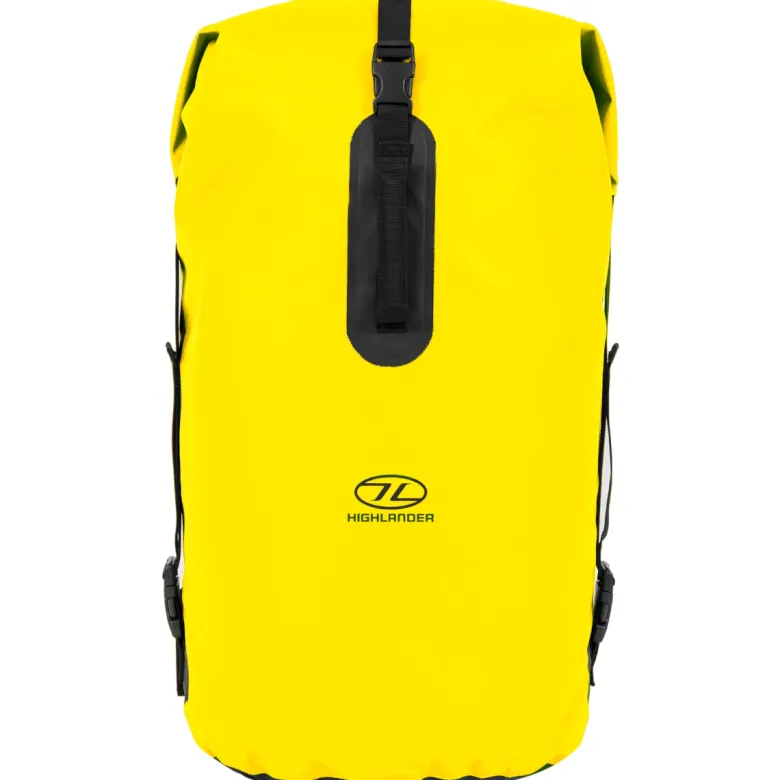 Highlander troon 70 waterdichte rugzak - yellow