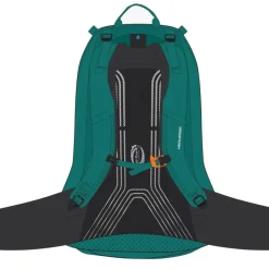 Highlander vega 40l dames rugzak - green