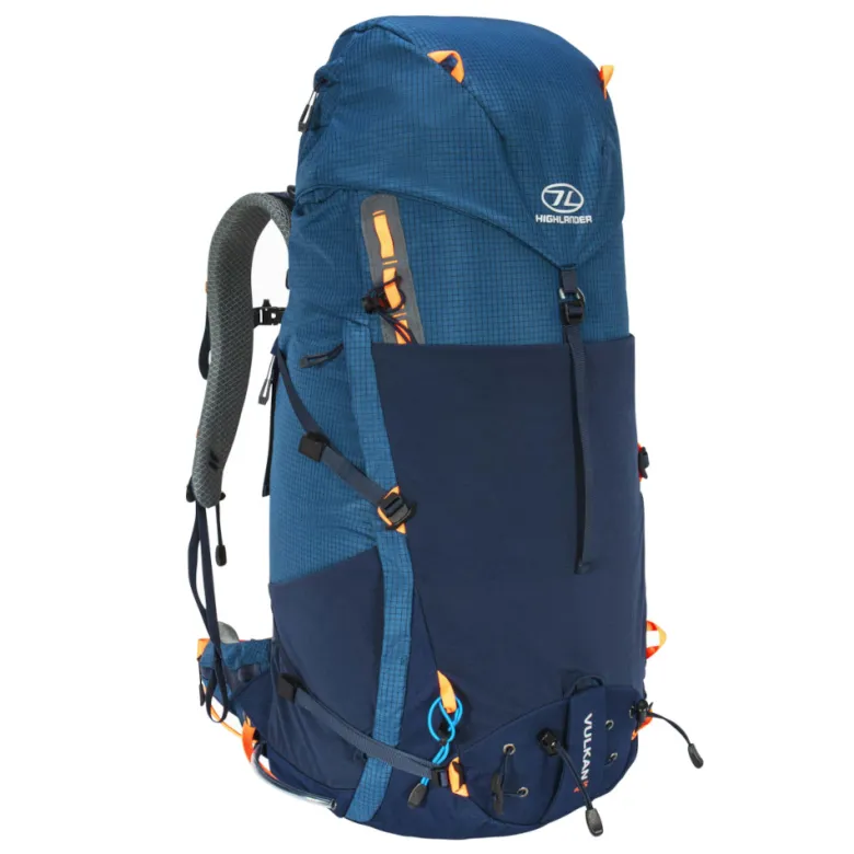 Highlander vulkan rucksack 45 rugzak - blauw