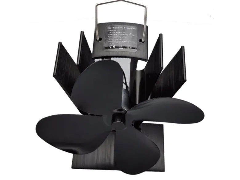 HI kachel ventilator - Black