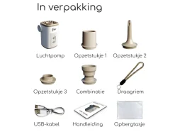 Hikr automatische opblaaspomp