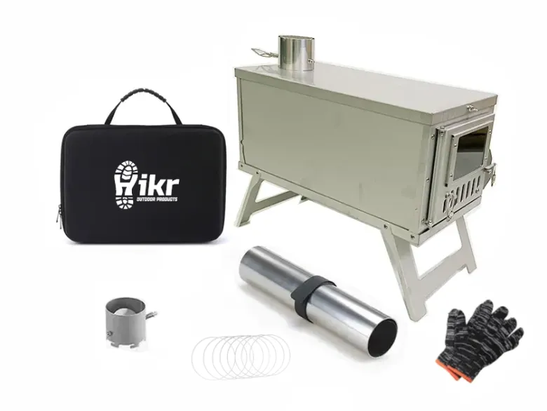 Hikr draagbare mini tentkachel