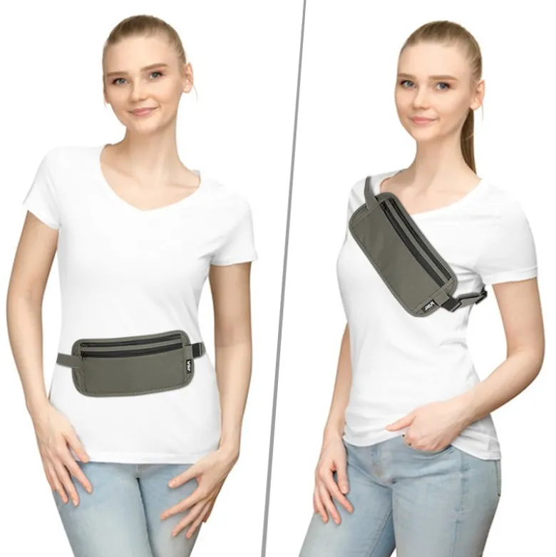 Hikr Moneybelt premium reisportemonnee - Yellow