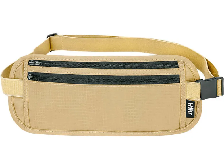 Hikr Moneybelt premium reisportemonnee - Yellow