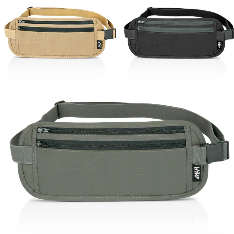 Hikr Moneybelt premium reisportemonnee - Yellow