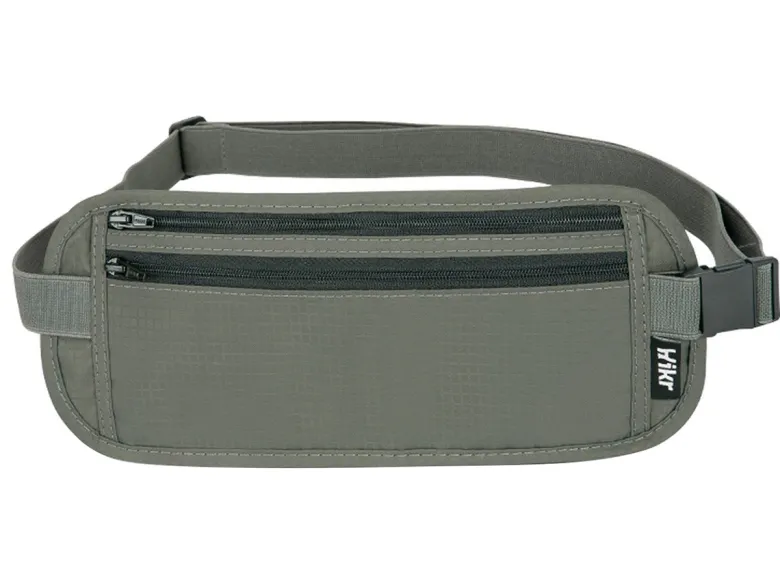 Hikr Moneybelt premium reisportemonnee - Grey