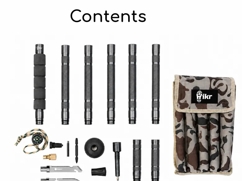 Hikr Multifunctionele Wandelstok