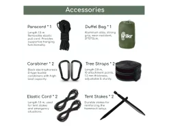 Hikr 2 persoons hangmat - Green