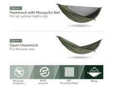 Hikr 2 persoons hangmat - Green