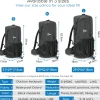 Hikr Size M Black Backpack - 40-45 liter