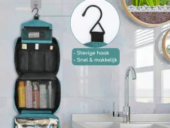 Hikr Toilettas met haak - Blue
