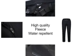 Hikr waterdichte heren wandelbroek - Black