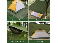 Hikr 210 x 230 cm tarp - Brown