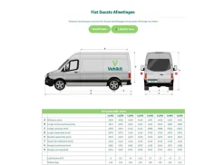 Hindermann Ducato vanaf 2007 H2 achterzijde hordeur
