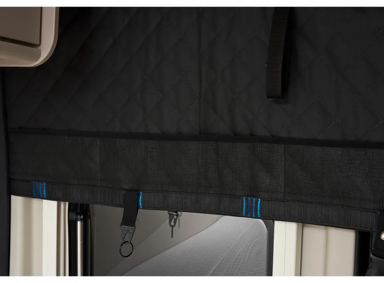 Hindermann Heck Unit Fiat Ducato 290-serie vanaf 2014 buscamper opbergvak - black