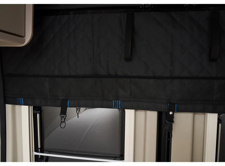 Hindermann Heck Unit Mercedes Sprinter 3 vanaf 2018 buscamper opbergvak - black